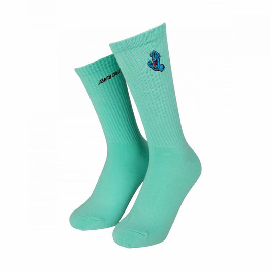 Chaussettes Santa Cruz Screaming Mini Hand Mint - 42-45EU