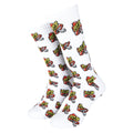Chaussettes Santa Cruz Toadstool Dot White - 42-45