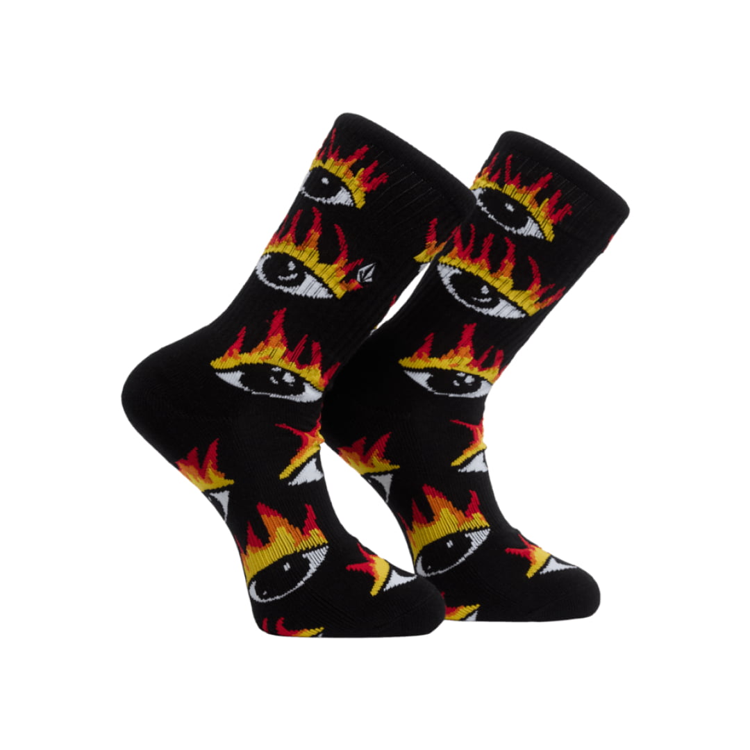 Chaussettes Volcom FA Ozzy Youth Black - Unique