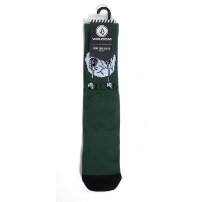 Chaussettes Volcom Heavy Tone PR Vineyard Green O/S / Pr