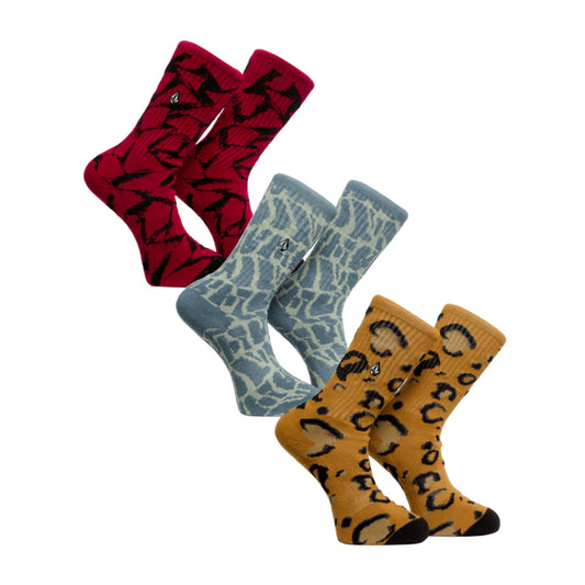 Chaussettes Volcom Mixer 3PK - Unique / Mix - 3pk