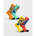 Chaussettes Volcom Mollema Pack 2x - Unique / Mint