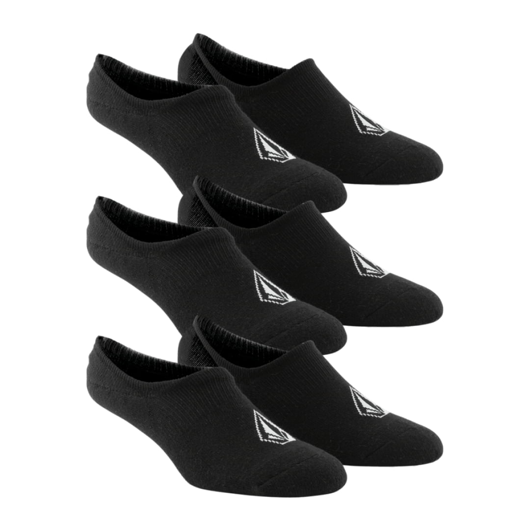 Chaussettes Volcom Stones NSHW 3PK Black - Unique / Nshw