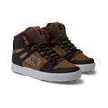Chaussures DCSHOE Pure High-Top WC WNT Brown Green - Dcshoe