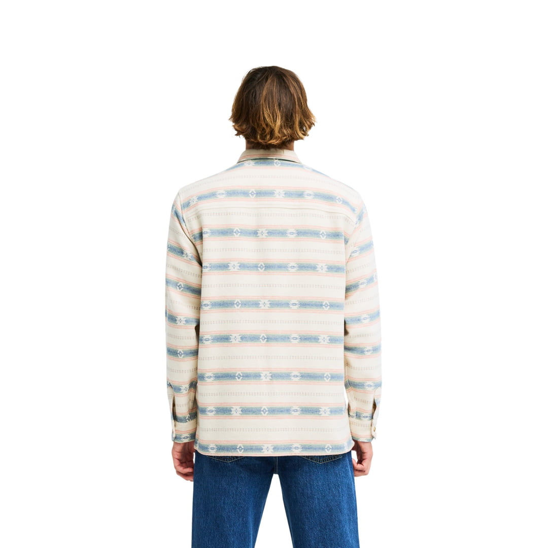 Chemise Billabong Offwhore Jacquard Flannel Oatmeal