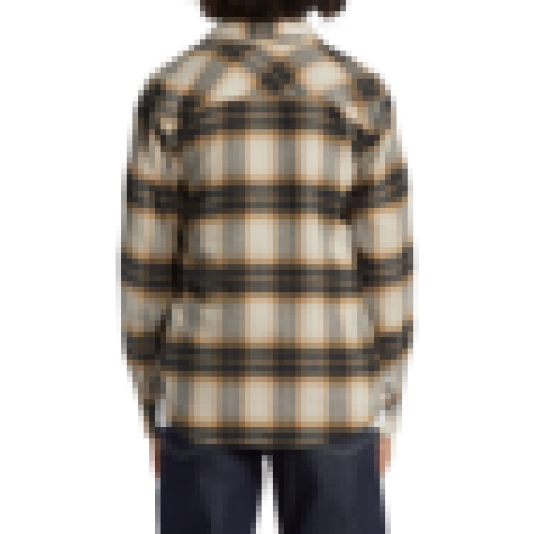 Chemise DCShoes Kids Marshal Flannel Silver Lining Plaid