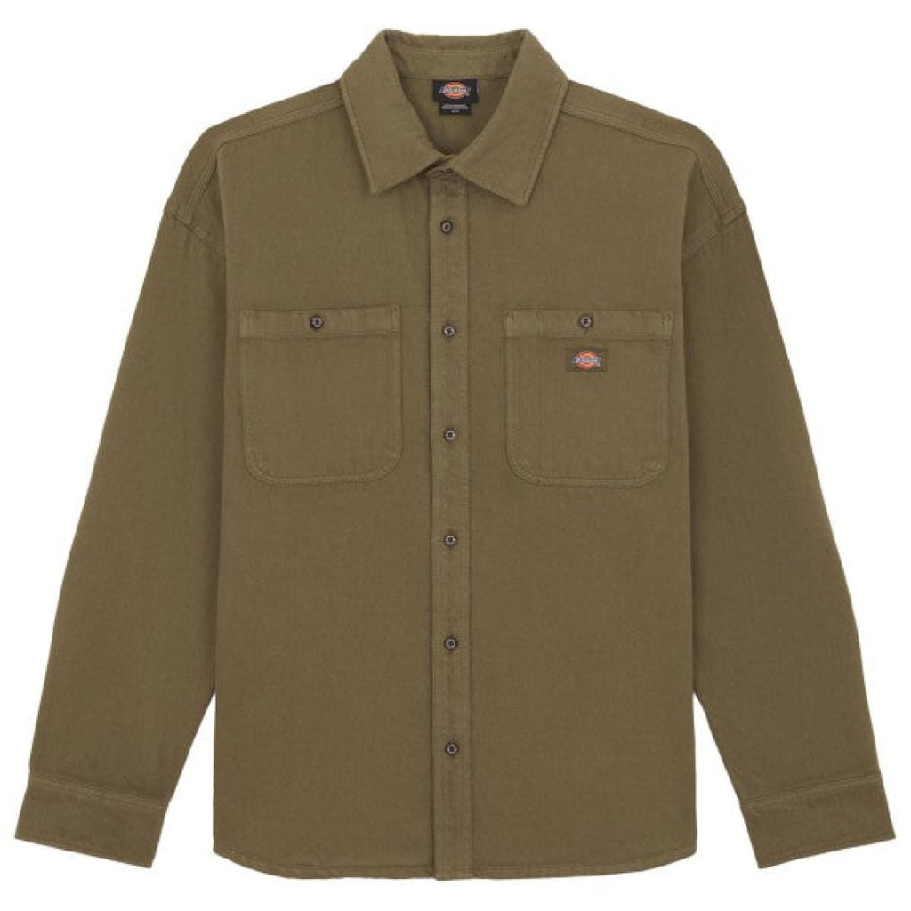 Chemise Dickies Houston Military Green - Insidshop.com