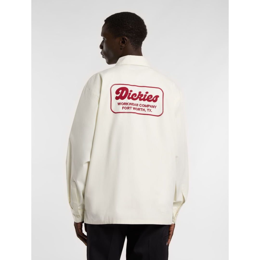 Chemise Dickies Lewistown LS Egret - Ls - Insidshop.com