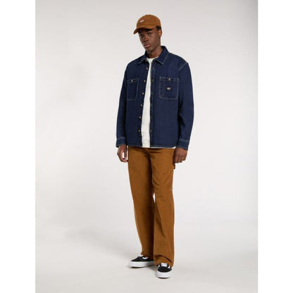Chemise Dickies Mechanic Denim Dark Indigo - Insidshop.com