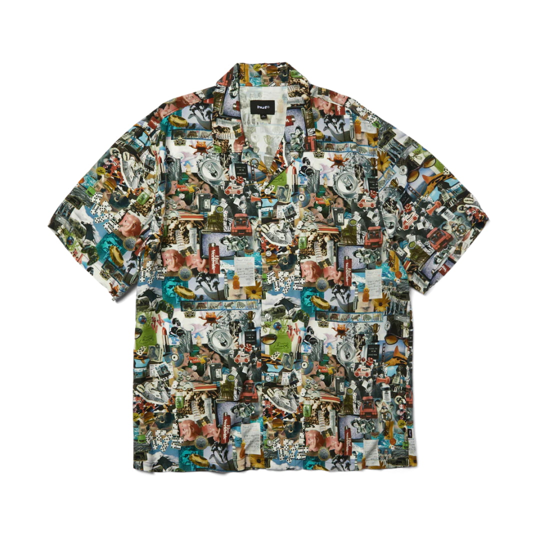 Chemise HUF From The Road SS Resort Multi - Huf Ss