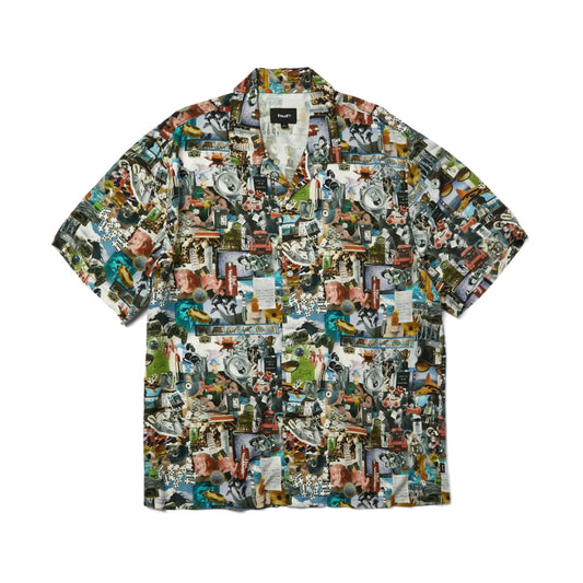 Chemise HUF From The Road SS Resort Multi - Huf Ss