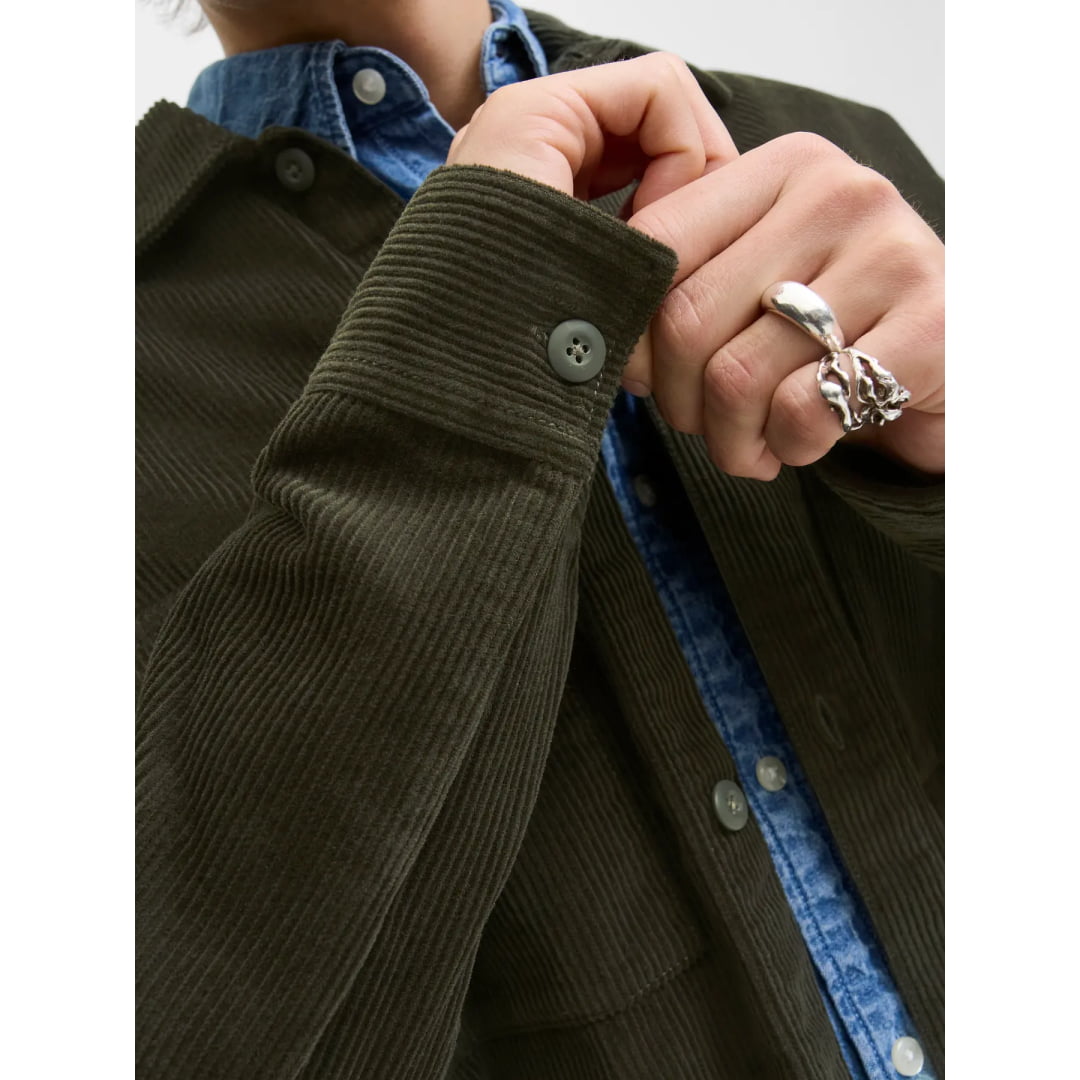 Chemise Jack & Jones JJEPERFECT Corduroy Overshirt Rosin