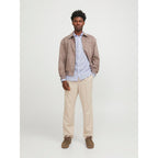 Chemise Jack & Jones JJESUMMER Blend SN Cashmere Blue White