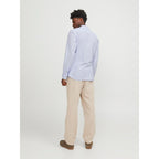 Chemise Jack & Jones JJESUMMER Blend SN Cashmere Blue White