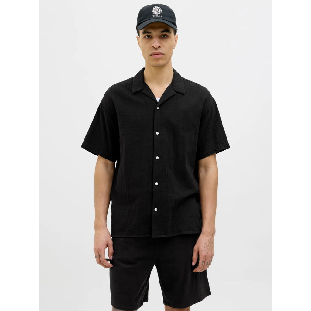 Chemise Jack & Jones Joreaster Patras Resort Black