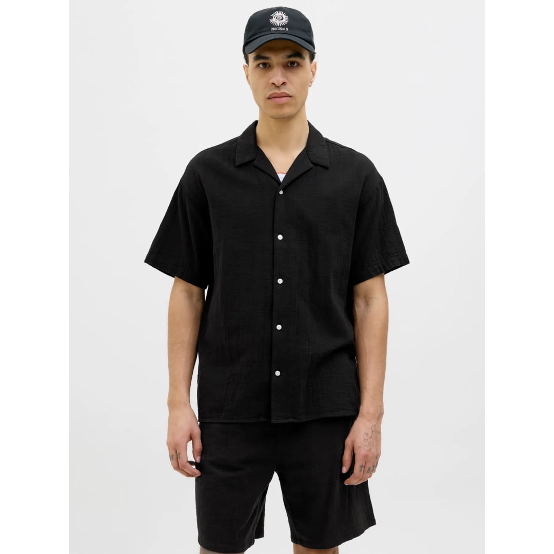 Chemise Jack & Jones Joreaster Patras Resort Black