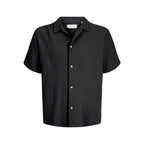 Chemise Jack & Jones Jornantucket Double Cloth SS Black - Ss