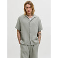 Chemise Jack & Jones Jornantucket Double Cloth SS Seagrass