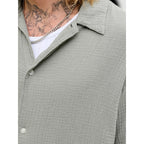 Chemise Jack & Jones Jornantucket Double Cloth SS Seagrass