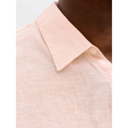 Chemise Jack & Jones JPRBLALAWRENCE Linen LS Impatiens Pink