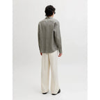 Chemise Jack & Jones JPRBLALAWRENCE Linen LS Smokey Olive