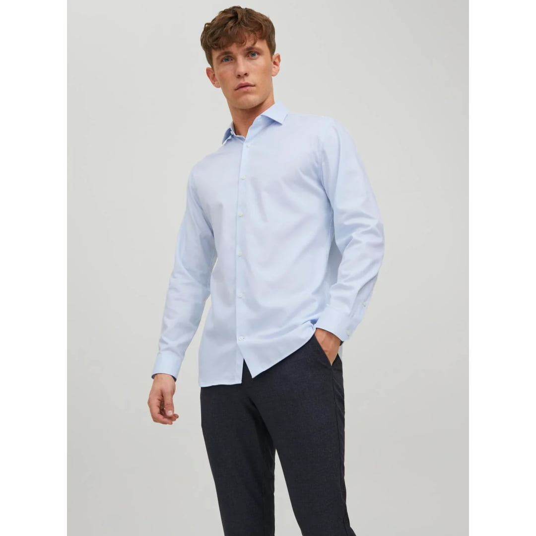 Chemise Jack & Jones JPRBLAPARKER Slim Fit Cashmere Blue