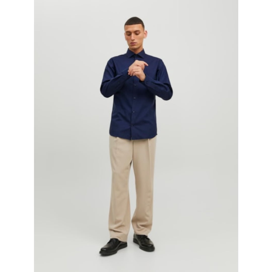 Chemise Jack & Jones JPRBLAPARKER Slim Fit Perfect Navy