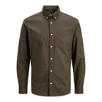 Chemise Jack & Jones JPRBLUBROOK Oxford Slim Fit Black
