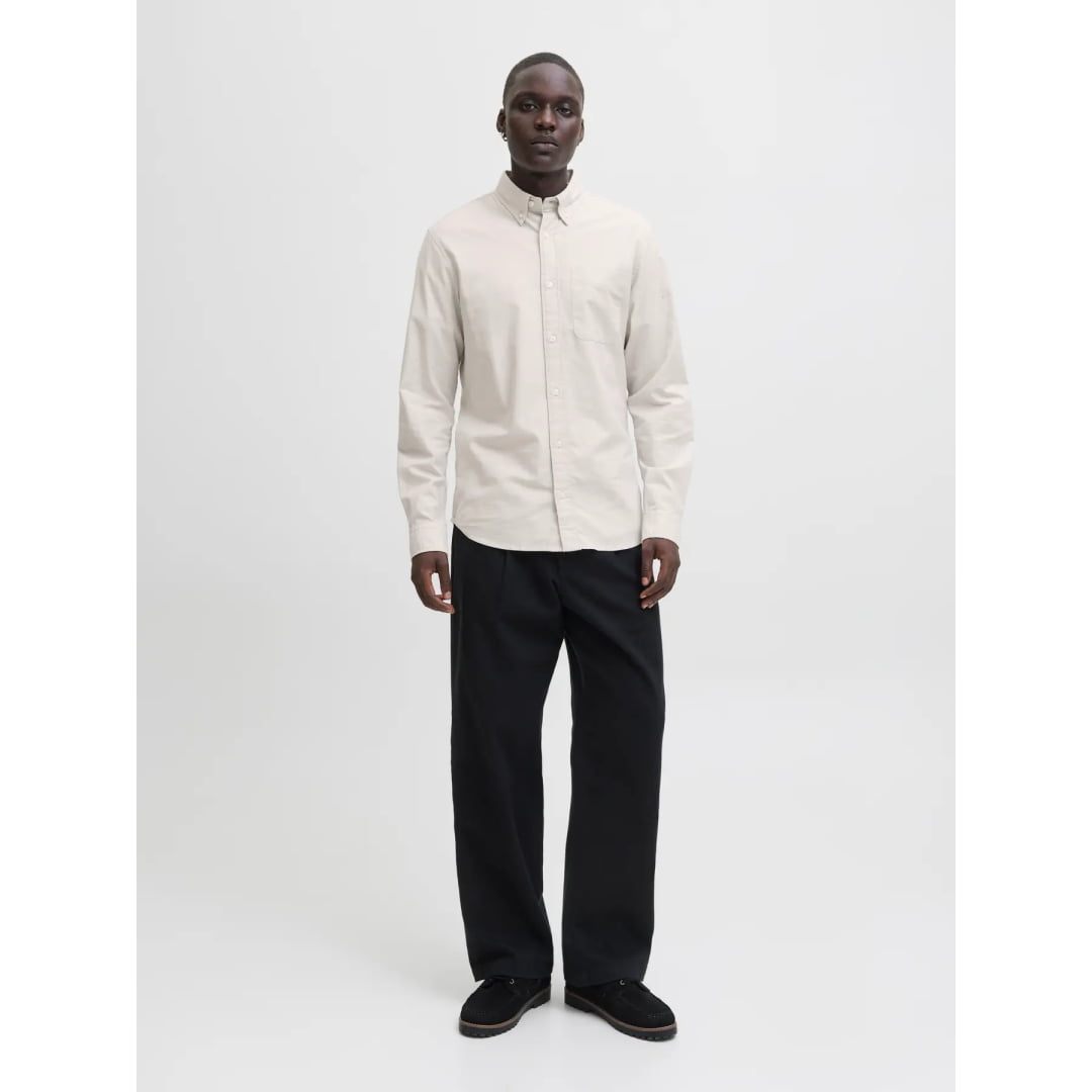 Chemise Jack & Jones JPRBLUBROOK Oxford Slim Fit Brindle