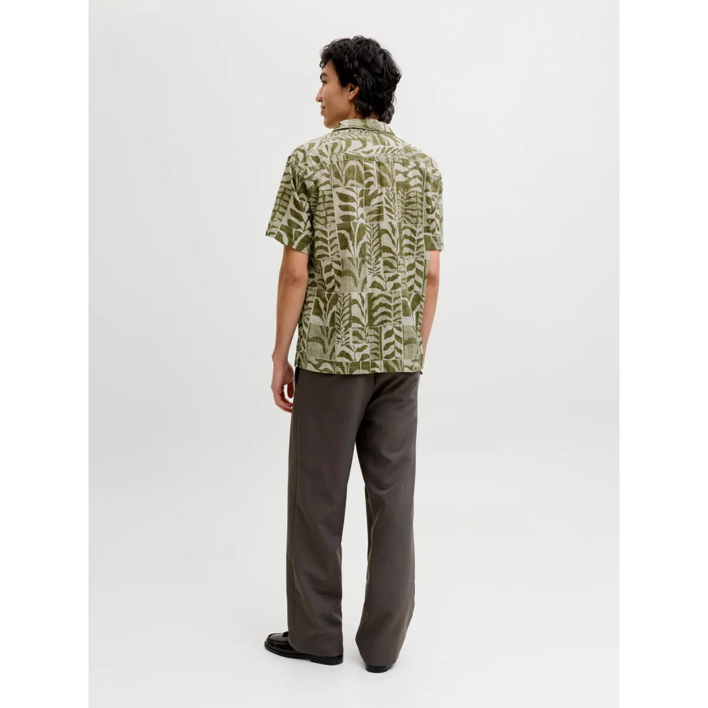 Chemise Jack & Jones JPRBLULYON Print Dobby SS Mermaid