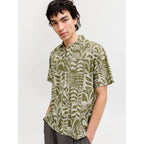 Chemise Jack & Jones JPRBLULYON Print Dobby SS Mermaid