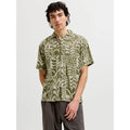 Chemise Jack & Jones JPRBLULYON Print Dobby SS Mermaid