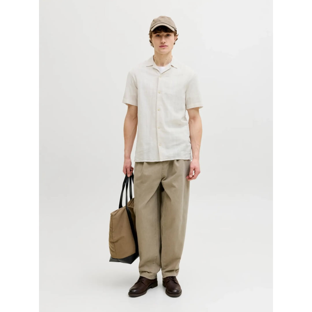 Chemise Jack & Jones JPRBLUSUMMER REG Lin Blen Dobby SS