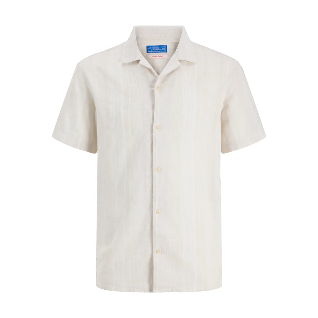Chemise Jack & Jones JPRBLUSUMMER REG Lin Blen Dobby SS