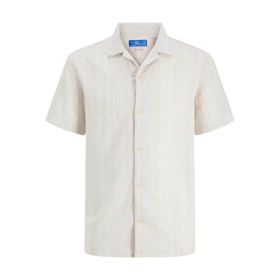 Chemise Jack & Jones JPRBLUSUMMER REG Lin Blen Dobby SS