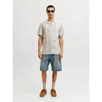 Chemise Jack & Jones JPRBLUSUMMER REG Lin Blen Dobby SS