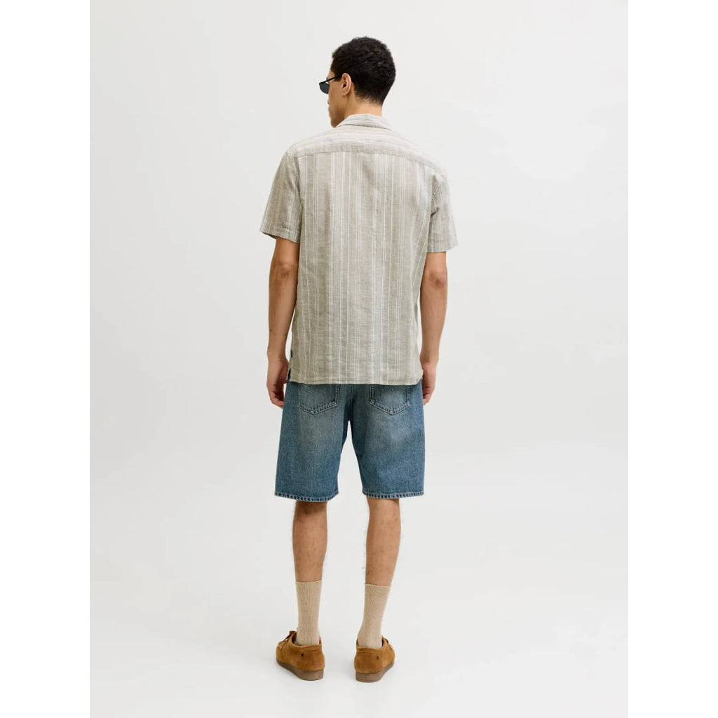 Chemise Jack & Jones JPRBLUSUMMER REG Lin Blen Dobby SS