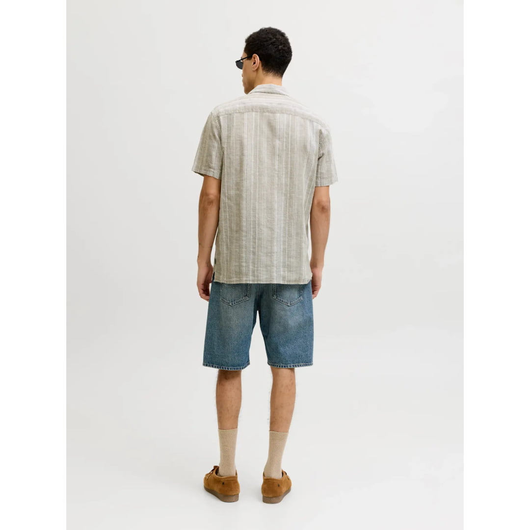 Chemise Jack & Jones JPRBLUSUMMER REG Lin Blen Dobby SS