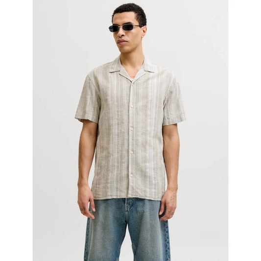 Chemise Jack & Jones JPRBLUSUMMER REG Lin Blen Dobby SS