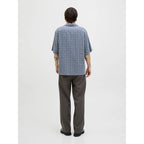 Chemise Jack & Jones JPRBLUVINCENT Print Resort Bering Sea
