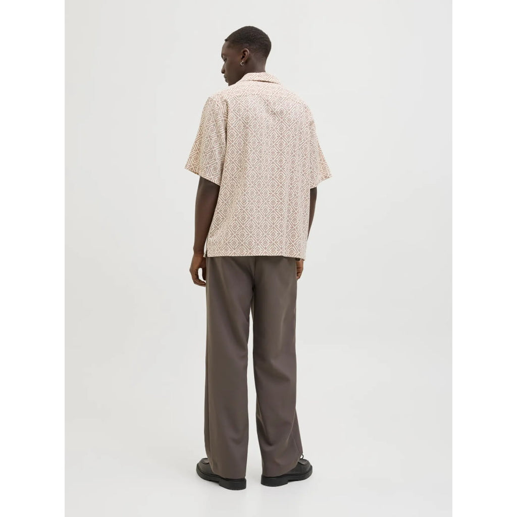 Chemise Jack & Jones JPRBLUVINCENT Print Resort Oatmeal