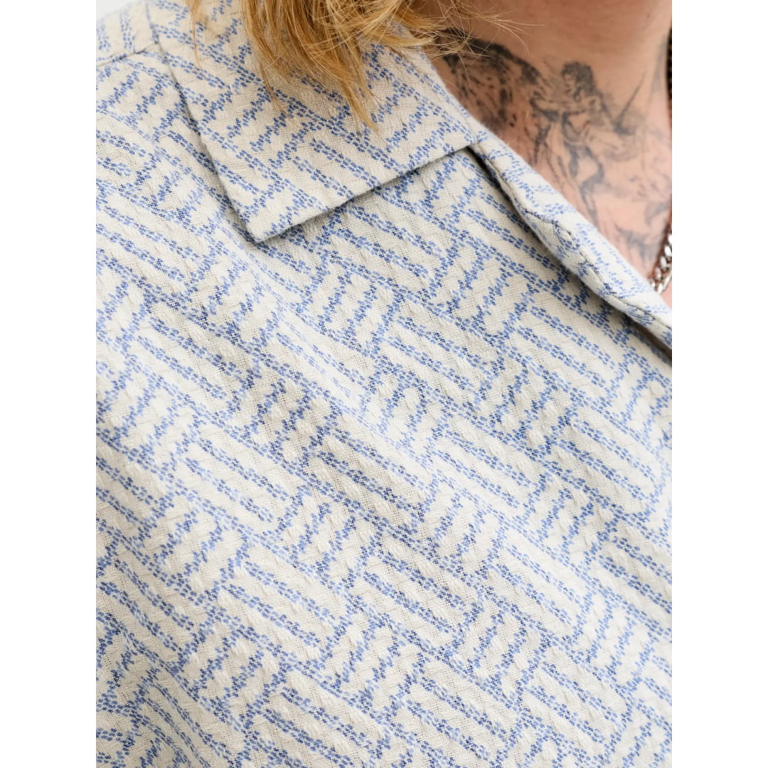 Chemise Jack & Jones JPRBLUWINSON Print Dobby SS Ashley