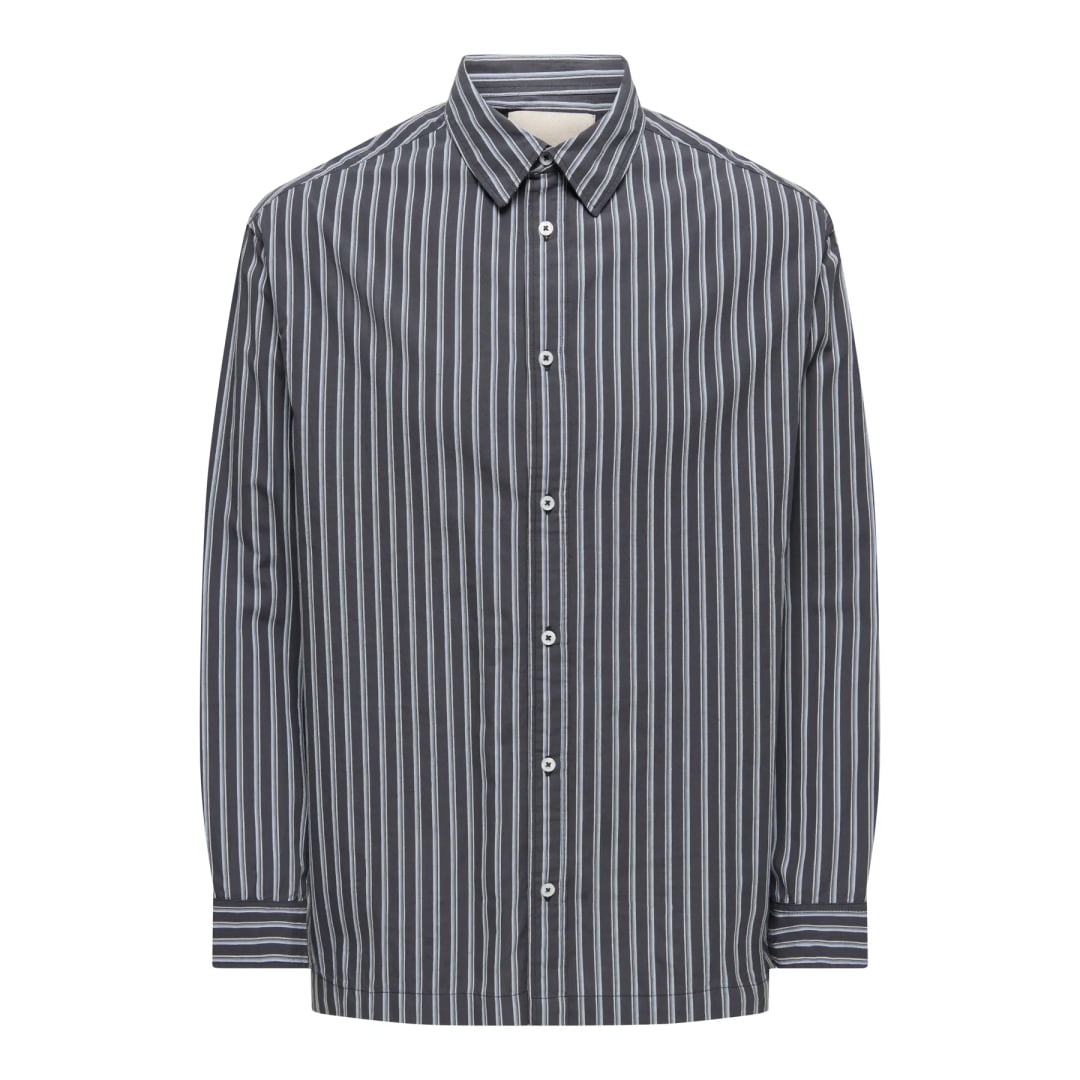 Chemise Jack & Jones ONSTOMMY Stripe RLX VD Grey Pinstripe