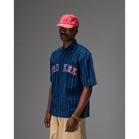 Chemise Jacker Pals Font Navy - font - Insidshop.com