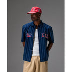 Chemise Jacker Pals Font Navy - font - Insidshop.com