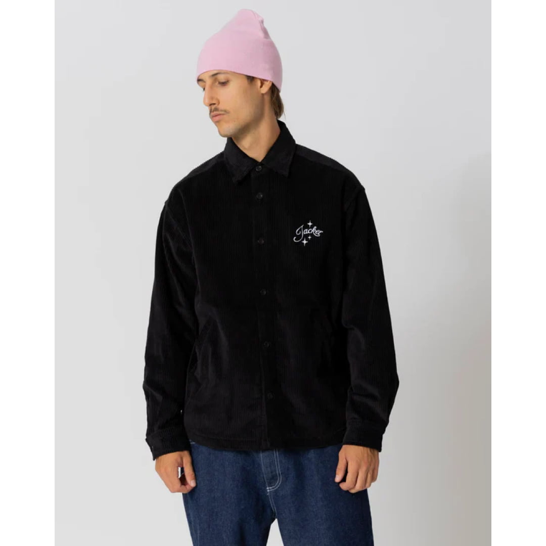 Chemise Jacker Vacation Corduroy Black - Insidshop.com