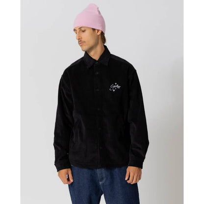 Chemise Jacker Vacation Corduroy Black - Insidshop.com