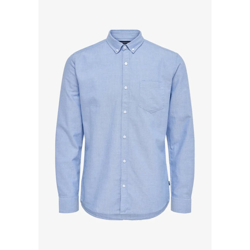Chemise Only & Sons Onsalvaro - XS / Cashmere Blue - Chemise