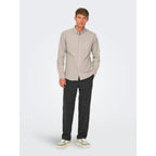 Chemise Only & Sons Onsalvaro Oxford Chinchilla