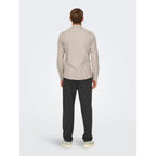 Chemise Only & Sons Onsalvaro Oxford Chinchilla